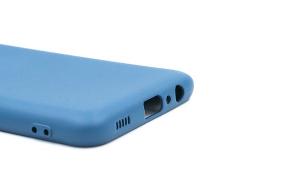 Чохол Full Case TPU+Silicone Touch No Logo для Samsung A03 4G blue