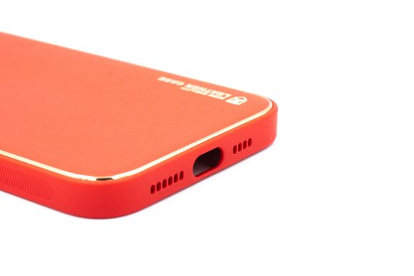 Чохол шкіра Xshield для iPhone 14 Plus red