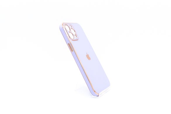 Силіконовий чохол Farfor 2-line для iPhone 12 Pro Max lilac Sp