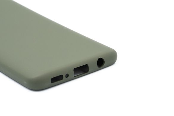Силіконовий чохол Full Cover SP для Samsung A51 dark olive