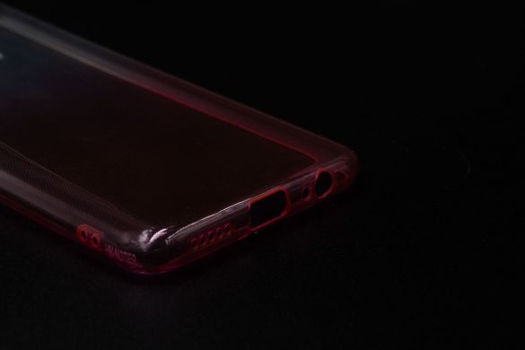 Силіконовий чохол Gradient Design для Xiaomi Redmi Note 9 white-pink