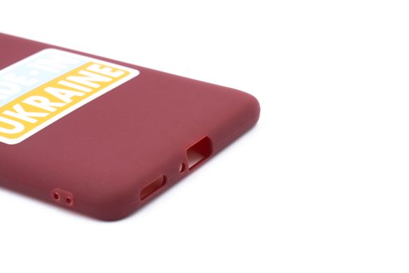 Силиконовый чехол MyPrint для Xiaomi Mi 11 Candy, marsala (Made in Ukraine)