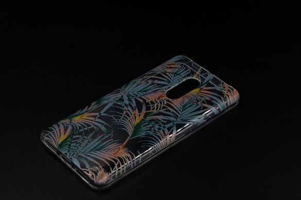 Силиконовый чехол MyPrint для Xiaomi Redmi Note 4/4X tropic leavs