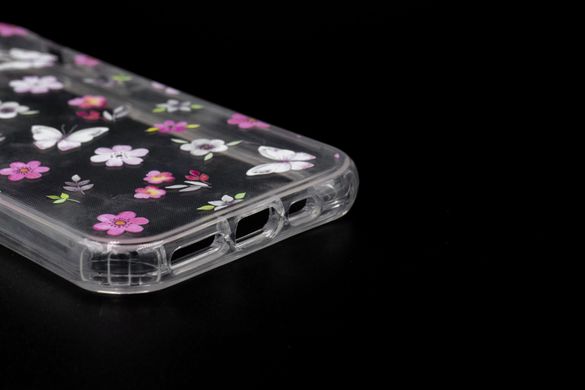 Силіконовий чохол Spring flowers для iPhone 11 pro flowers and butterflies (TPU)