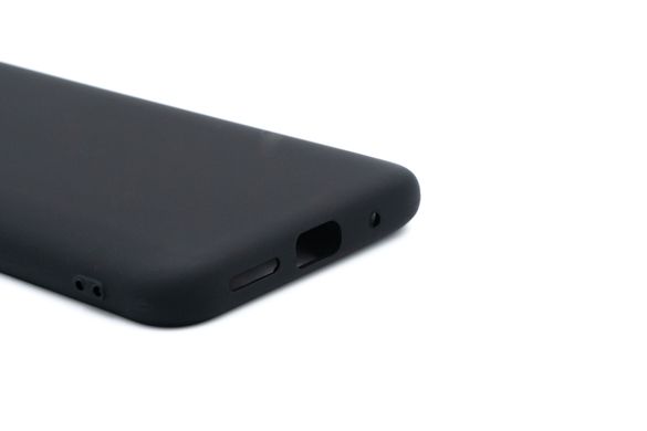 Силіконовий чохол Full Cover для Xiaomi Redmi 10 black Full Camera без logo