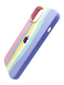 Силіконовий чохол Full Cover для iPhone 13 Pro Rainbow №3