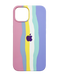 Силіконовий чохол Full Cover для iPhone 13 Pro Rainbow №3