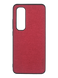 Накладка PC+TPU AIORIA Textile для Xiaomi Mi Note 10 Lite red