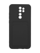 Силиконовый чехол WAVE Colorful Pocket для Xiaomi Redmi Note 8 Pro black Full Camera
