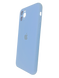 Силіконовий чохол Full Cover для iPhone 11 Pro Max lilac blue(powder blue) Fulll Camera