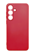 Силиконовый чехол WAVE Colorful для Samsung S25 FE red Full Camera (TPU)