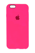 Силиконовый чехол Full Cover для iPhone 6+ fluoriscence pink