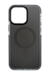 TPU чохол Ribbed Matte with MagSafe для iPhone 14 Pro black