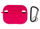 Чохол for AirPods Pro 2 силіконовий barble pink з мікрофіброю