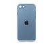 TPU+Glass чохол Matte Candy для Apple iPhone 7/8/SE 2020 Full camera blue