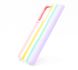Силиконовый чехол Full Cover для Samsung S21 Ultra Rainbow №1
