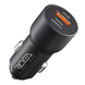 Авто Зарядний пристрій Ridea RCC-30110 QPow 1USB/1USB-C PD/QC 30W black