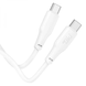 Кабель HOCO X93 Force 60W Type-C to Type-C 2m white