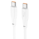 Кабель HOCO X93 Force 60W Type-C to Type-C 2m white