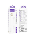 Наушники проводные Hoco M115 Sagacious universal earphones with microphone iP white