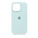 Силіконовий чохол Full Cover для iPhone 13 Pro turquoise