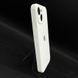 Силіконовий чохол Full Cover для iPhone 14 white Full Camera