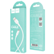 USB кабель Hoco X25 Soarer Type-C 1m 3A white