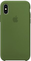 Силіконовий чохол original для iPhone X/XS green
