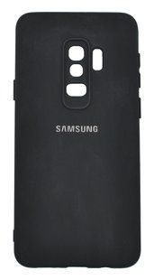 Силіконовий чохол Full Cover для Samsung S9+ black My color Full Camera