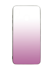Накладка Gradient Hologram для Samsung A20/A30 light pink