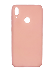 Силиконовый чехол Soft Feel для Huawei Y7-2019 pink