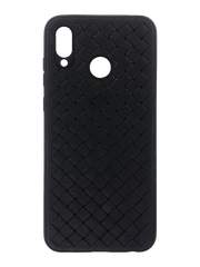Силиконовый чехол Weaving Case для Huawei Honor Play black (плетенка)
