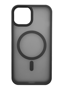 Чехол Fibra Metal Buttons with MagSafe для iPhone 15 black
