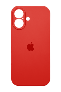 Силиконовый чехол Full Cover для iPhone 17 red Full Camera