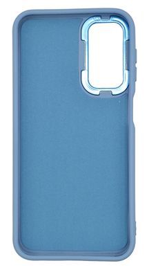 Силіконовий чохол Metal Frame для Samsung A24 4G sky blue (AA)