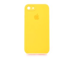 Силіконовий чохол Full Cover для iPhone 7/8/SE 2020 bright orange Full Camera