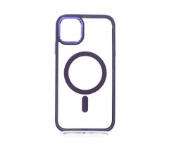 Чохол CRISTAL GUARD MagSafe для iPhone 11 deep purple