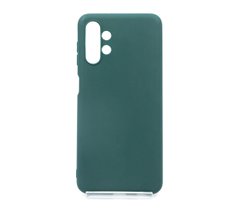 Силіконовий чохол Soft Feel для Samsung A13 4G (TPU) forest green Candy