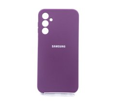 Силіконовий чохол Full Cover для Samsung A24 4G grape Full Camera