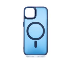 Чохол TPU+PC Space Magnetic Color with Magsafe для iPhone 13 dark blue