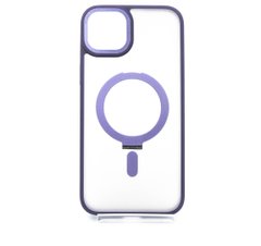 Чохол MATTE GUARD MagSafe для iPhone 15 Plus violet/holder