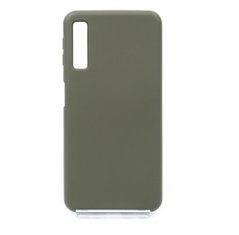 Силиконовый чехол Full Cover SP для Samsung A750 dark olive