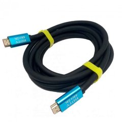 Cable HDMI- HDMI 2.0V 3m 4K (Чорний)