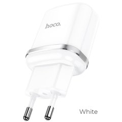 Мережевий блок живлення HOCO N3 Special QC3.0 1USB 18W (EU) white