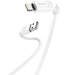 USB кабель Hoco X62 Fortune Lightning FC 2.4A 1m white