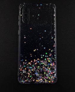 Накладка SP Confetti для Samsung A02/M02 white/violet