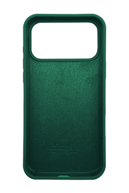 Силіконовий чохол Full Cover для iPhone 17 Pro Max/18 Pro Max forest green (moss green)