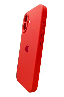 Силіконовий чохол Full Cover для iPhone 17 red Full Camera