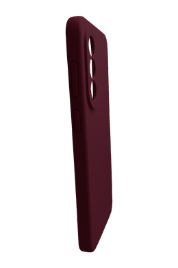 Силиконовый чехол Full Cover Lakshmi для Samsung A37 5G plum (AAA) Full Camera без logo