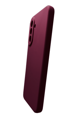 Силиконовый чехол Full Cover Lakshmi для Samsung A37 5G plum (AAA) Full Camera без logo